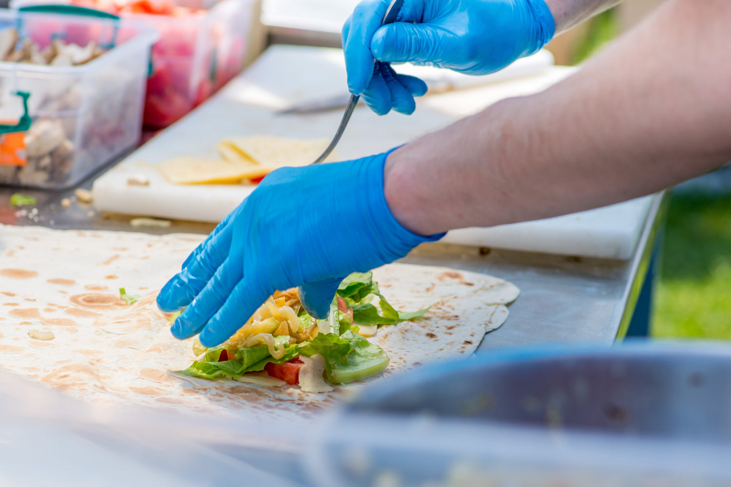 Food Service Rubber Gloves for Sale