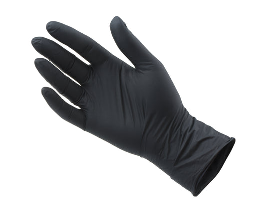 Black Heavy Duty Nitrile Gloves (Industrial)