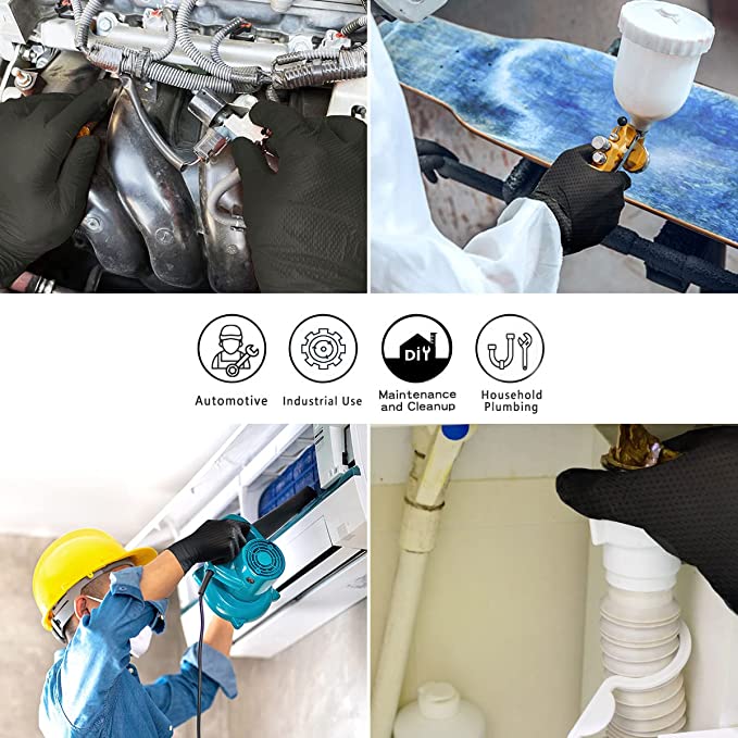 Gloves Features Such As Automotive, Industrial, Maintenance and Cleanup And Household Plumbing