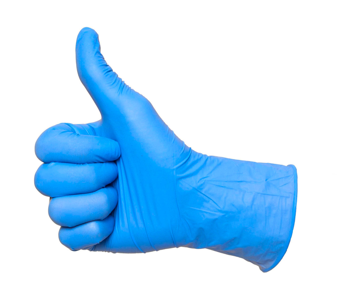 Blue Nitrile Gloves (Medical) Product Image